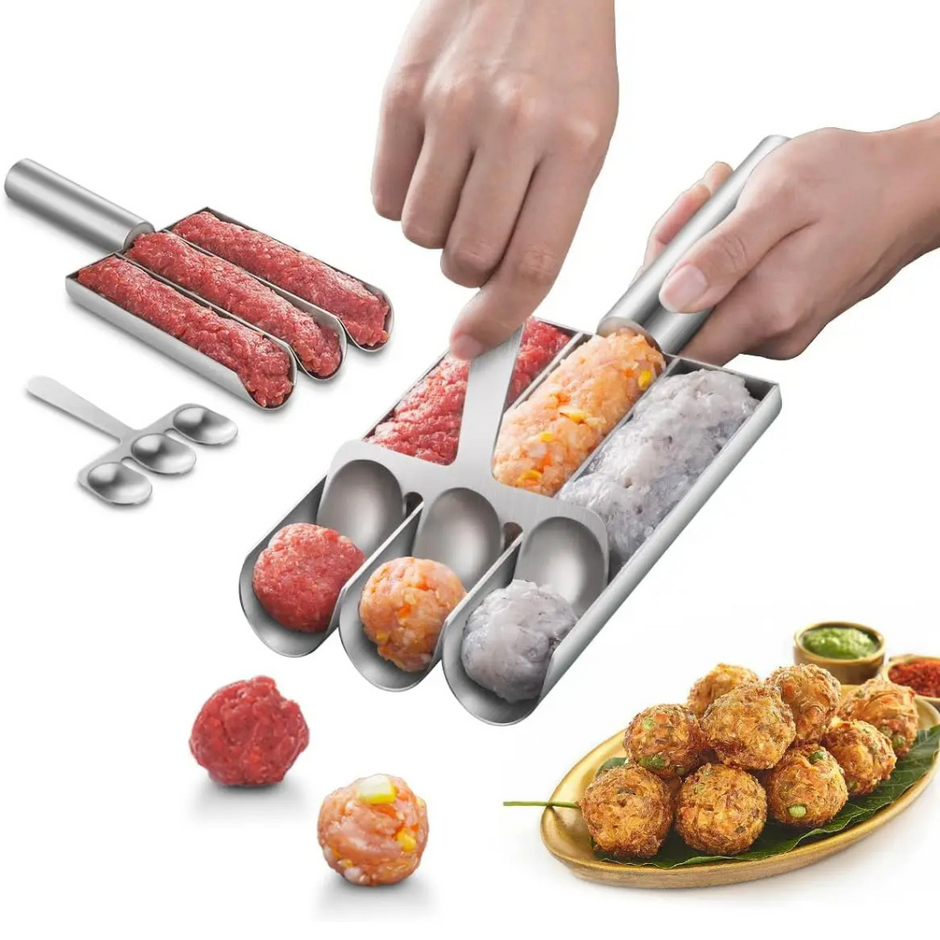 Triple Meatball Maker – Perfekte Fleischbällchen in Sekunden