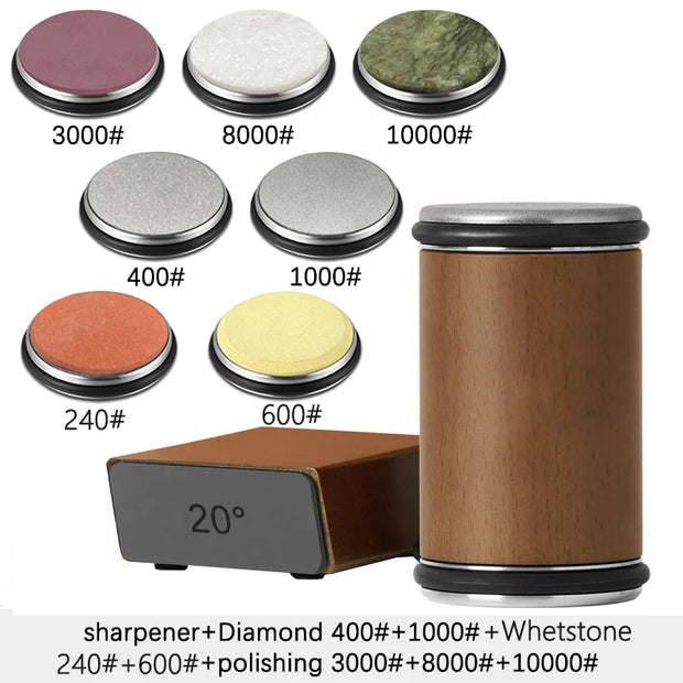 Magnetischer Roll-Messerschärfer – Rasiermesserscharf in Sekunden