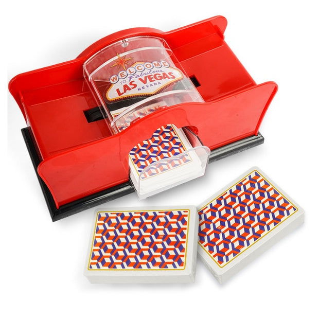 Automatischer Kartenmischer für Poker & Kartenspiele – Elektrische Card Shuffling Machine