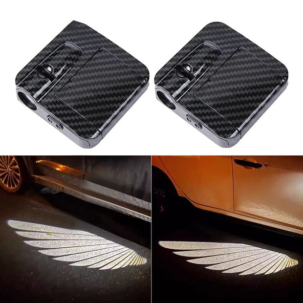 LED Auto Türprojektor Angel Wings – Einstiegsbeleuchtung mit Logo-Projektion