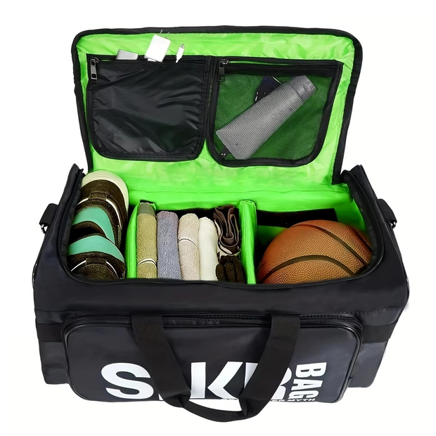 Sport Organizer Tasche mit Fächern – Sneaker & Fitness Bag für Gym, Reise & Alltag