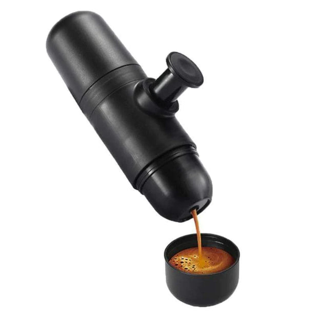 Tragbare Manuelle Espressomaschine – Portable Espresso Maker für Reisen, Camping & Büro