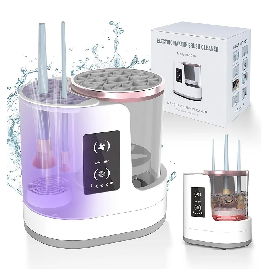 3-in-1 Elektrischer Make-up Pinselreiniger & Trockner