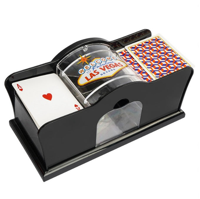 Automatischer Kartenmischer für Poker & Kartenspiele – Elektrische Card Shuffling Machine