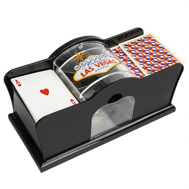 Automatischer Kartenmischer für Poker & Kartenspiele – Elektrische Card Shuffling Machine