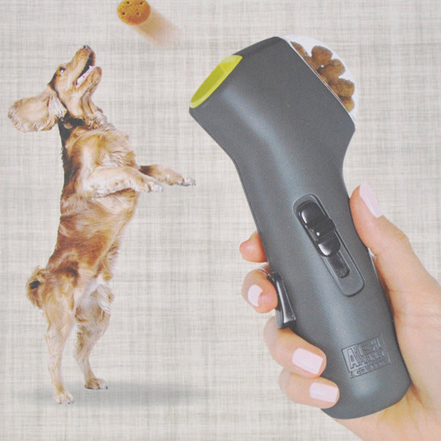 Hund Snack Launcher – Interaktiver Leckerli-Werfer für Training & Spiel