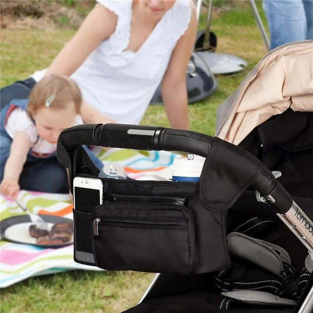 Mehr Ordnung beim Spaziergang – Kinderwagen Organizer Pro