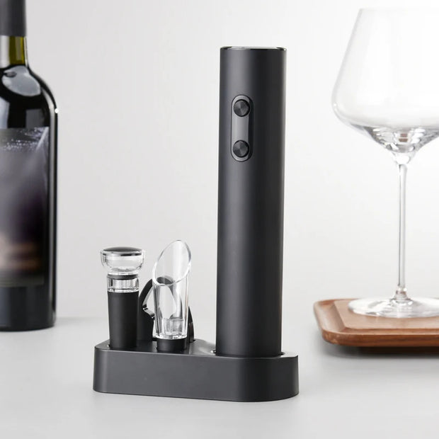 7-in-1 Elektrischer Weinöffner Premium Set – Öffne Wein in Sekunden