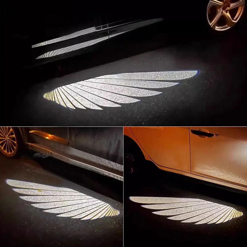LED Auto Türprojektor Angel Wings – Einstiegsbeleuchtung mit Logo-Projektion