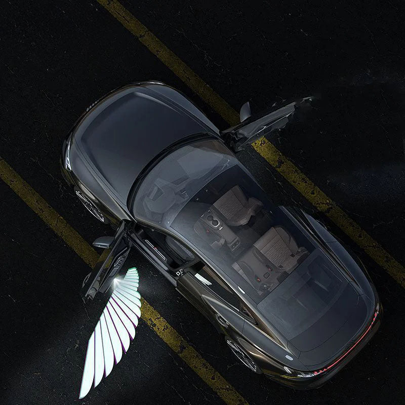 LED Auto Türprojektor Angel Wings – Einstiegsbeleuchtung mit Logo-Projektion