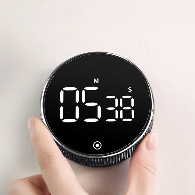 Magnetischer LED Digital Timer – Küchentimer & Lern-Timer mit Display